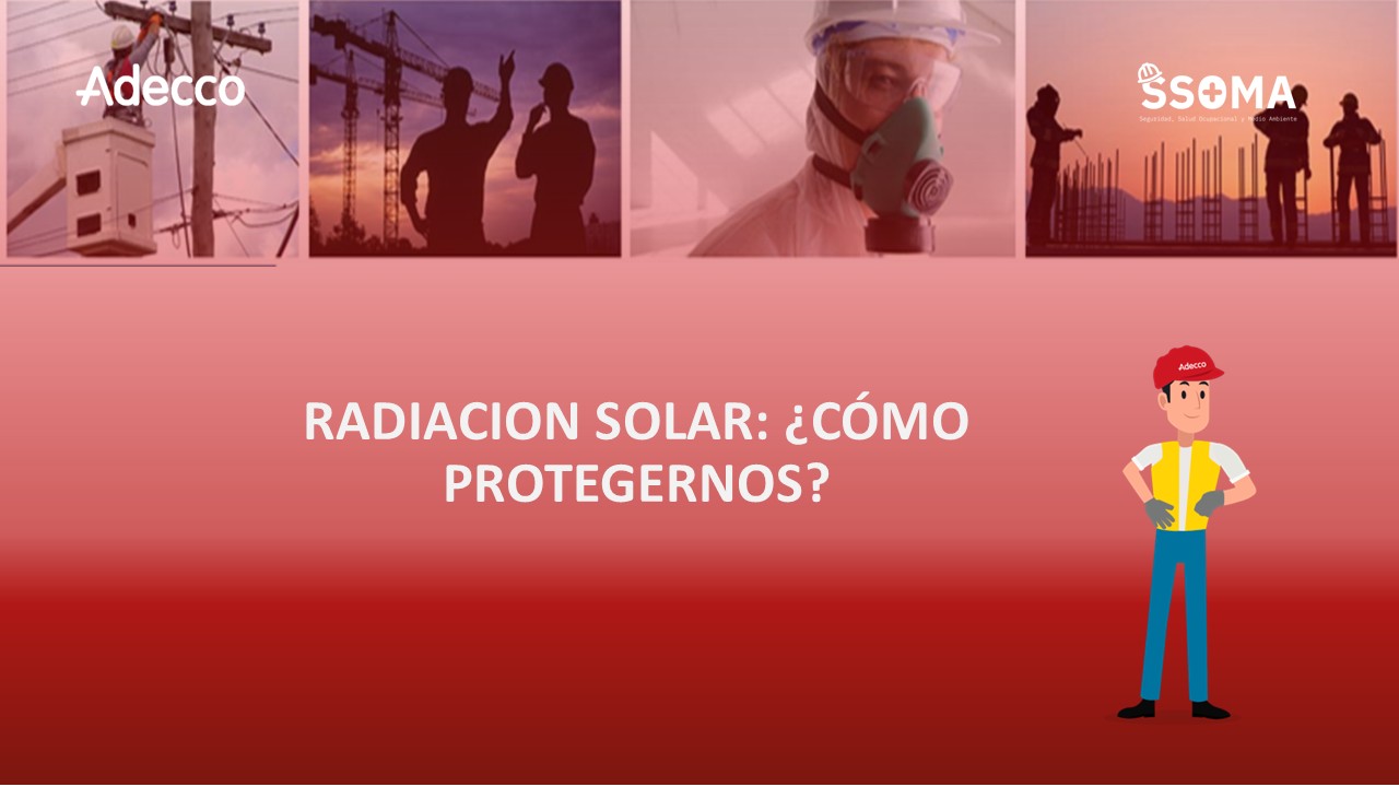 PROTECCIÓN CONTRA RADIACIÓN UV DE ORIGEN SOLAR